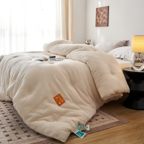 Waffle Li Guanqi soybean quilt 51 anti-jun quilt type A pure cotton close-fitting breathable warm thickened winter quilt spring and autumn quilt