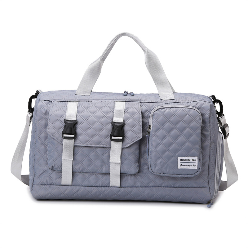 Se puede equipar la nueva bolsa de viaje de gran capacidad separada en seco y húmedo, bolsa de fitness deportiva multifuncional de un solo hombro, bolsa de equipaje