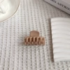Keel [Frosted] [4.5cm] Light Coffee