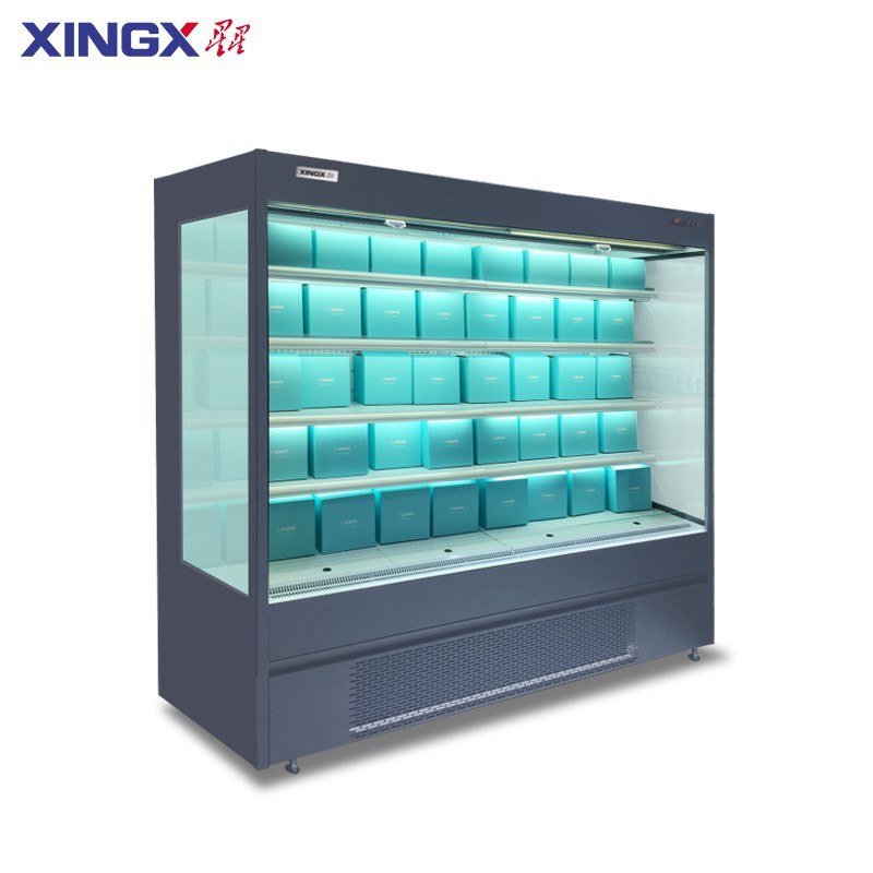 星星（XINGX) 整体式冷藏风幕柜 陈列柜 展示柜IVMC-8-7519WAP