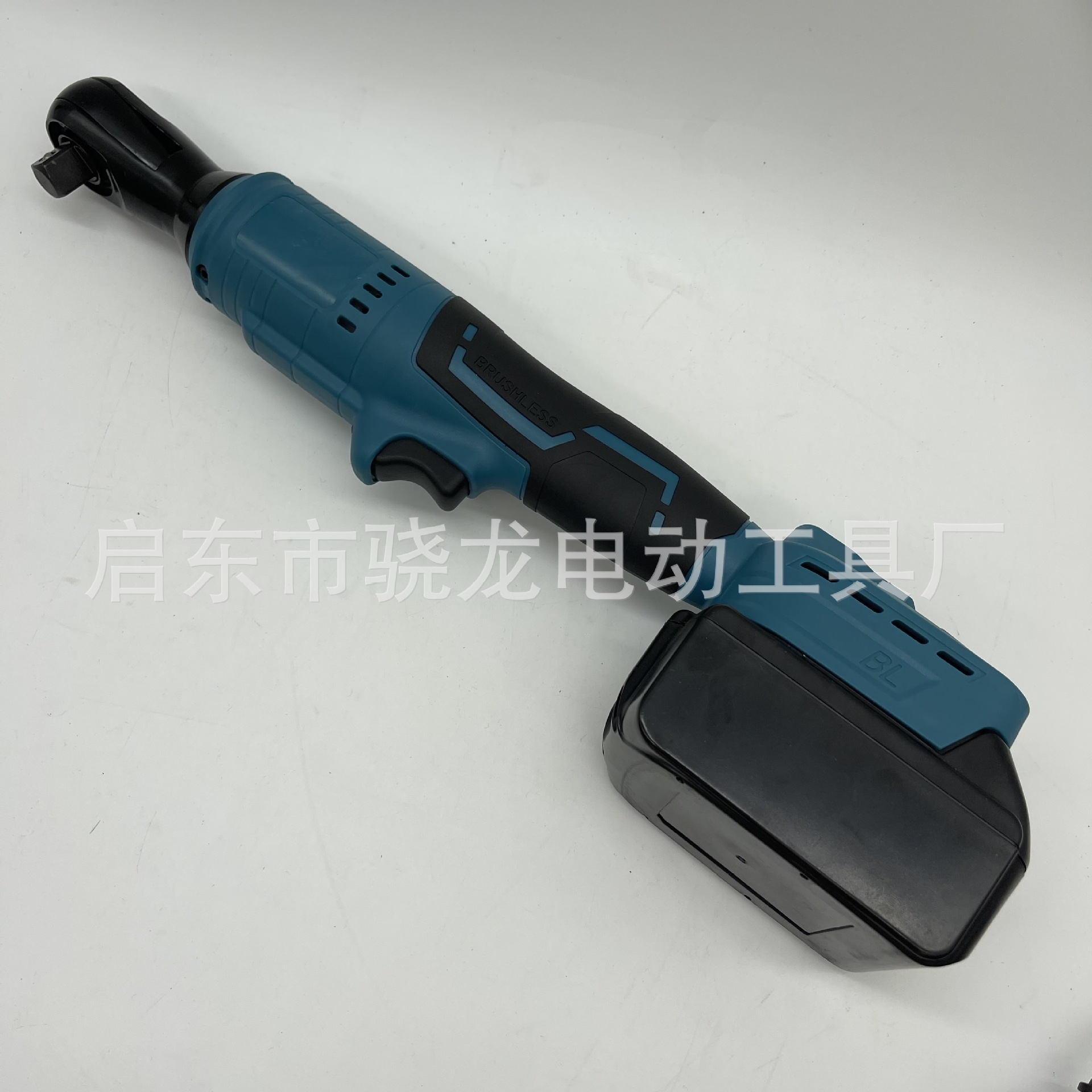 90度直角角向扳手电动充电棘轮扳手12V锂电舞台桁架安装工具