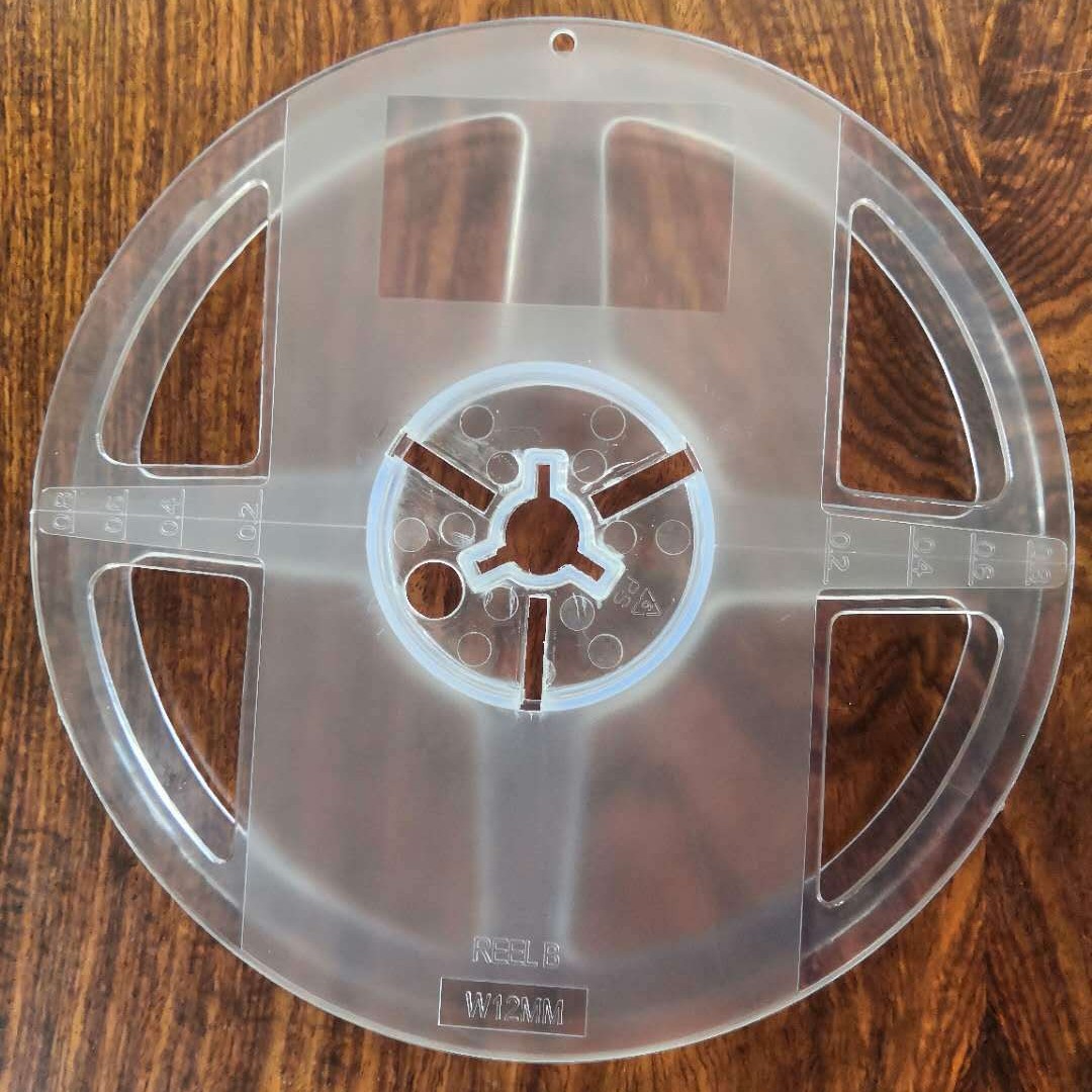 厂家直销 7寸12MM 直径178透明卷盘适用于灯条灯带半导体封装载带
