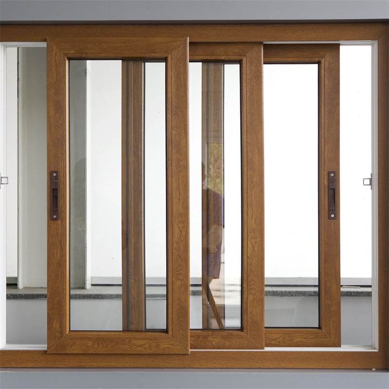 供应55非断桥平开窗 封阳台 阳台窗中空玻璃AS2047出口美标认证