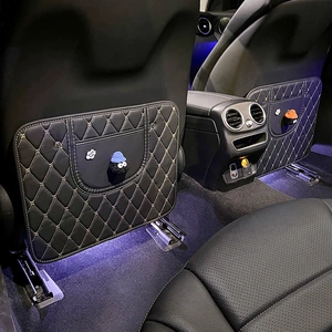 Suitable for car anti-kick pads, universal rear seat backrest anti-dirt protective pad, children's car rear seat protection pad