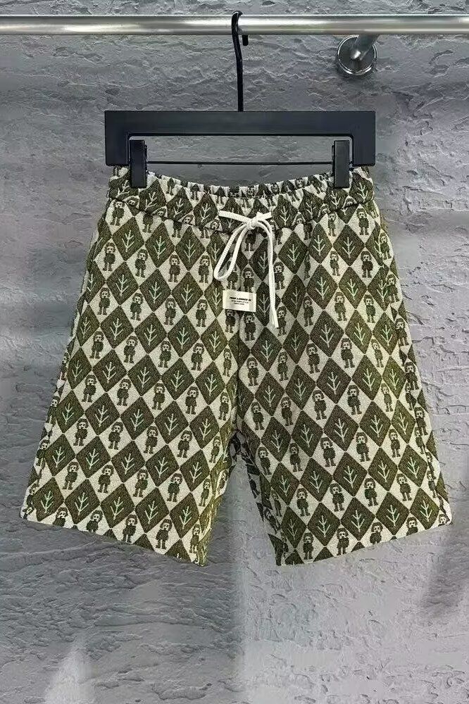 Men's Cooling Quick-Dry Shorts, 5-Inch Ice Silk Beach Shorts With Elastic Waist For Summer_viptrois.com