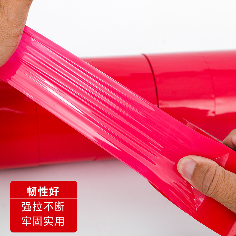 Rojo negro y blanco azul verde amarillo color cinta embalaje sellado mercancías marca Express embalaje sellado de tela adhesiva al por mayor