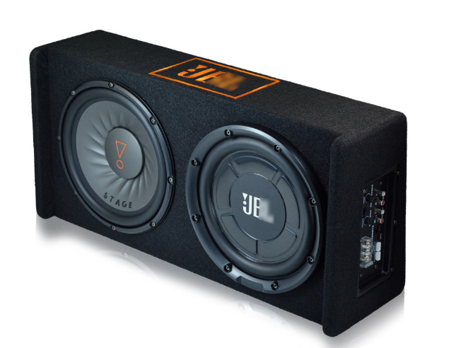 Dual 10inch ultra-thin subwoofer, deep bass, space-saving, car seat subwoofer, destined for car audio, floor-standing subwoofer