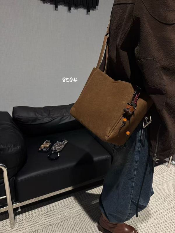 复古磨砂慵懒风腋下托特包包女2025秋冬新款时尚百搭单肩斜挎大包|undefined