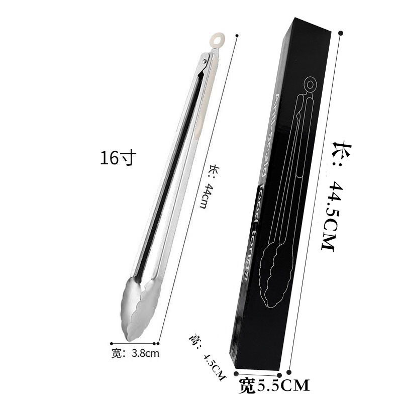 Clip de comida Clip de comida antideslizante de acero inoxidable Clip de bistec Clip de barbacoa Clip anti-escaldado Clip para hornear FCM resistente a altas temperaturas