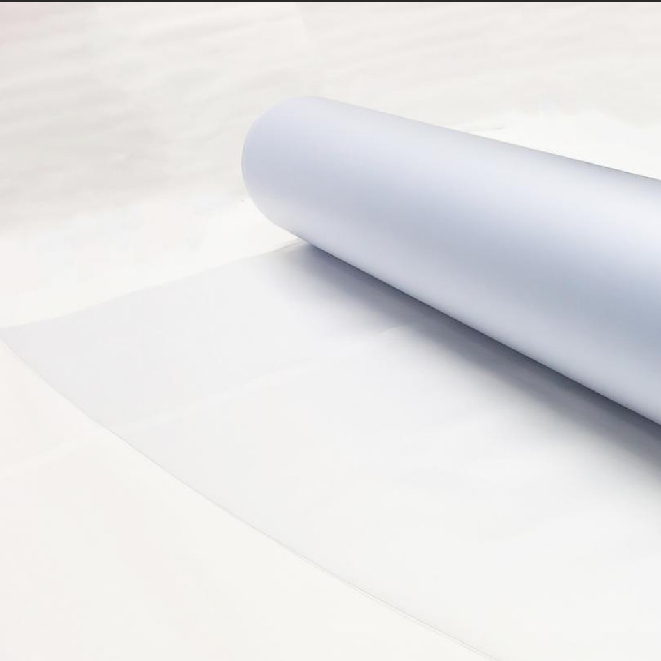 Japón importó película de PVC ignífuga retardante de llama, película base Okamoto, película funcional transparente, protección ambiental, automóvil a prueba de humedad