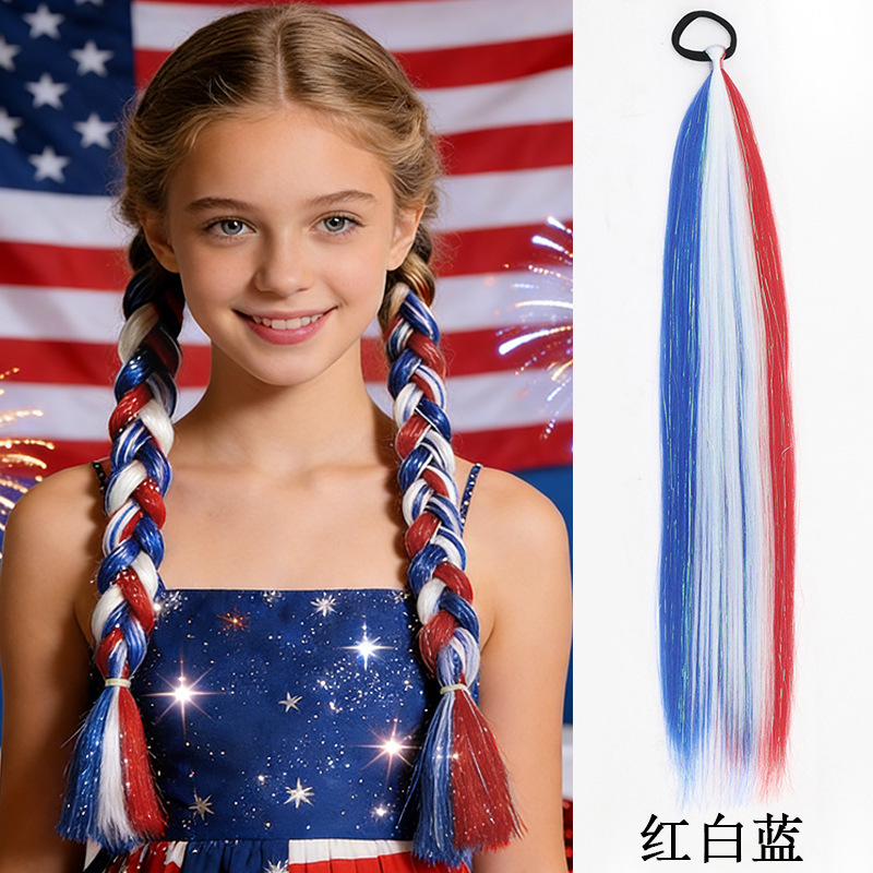 Venta al por mayor de hilo de oro y plata para comercio exterior, para pelucas y coletas de rastas EZ, de un solo hilo, con degradado de colores, para cabello trenzado DIY, hilo láser y trenzas grandes.