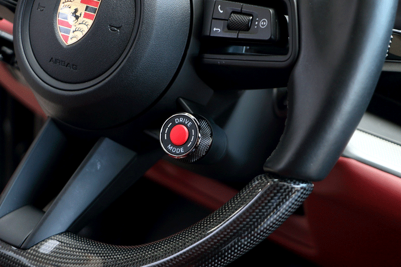 Suitable for Porsche steering wheel SC ejection knob button Ma Cayenne 718 Pa Lamela 911Taycan modification
