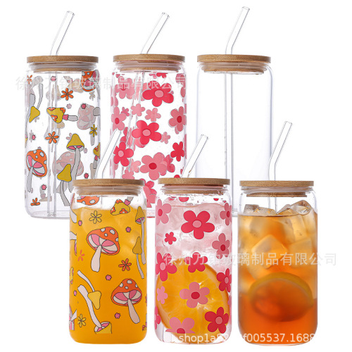 High borosilicate glass cups, cola cups, milk cups, coffee cups, cold drinking cups, beer cups, Mason jars, juice cups