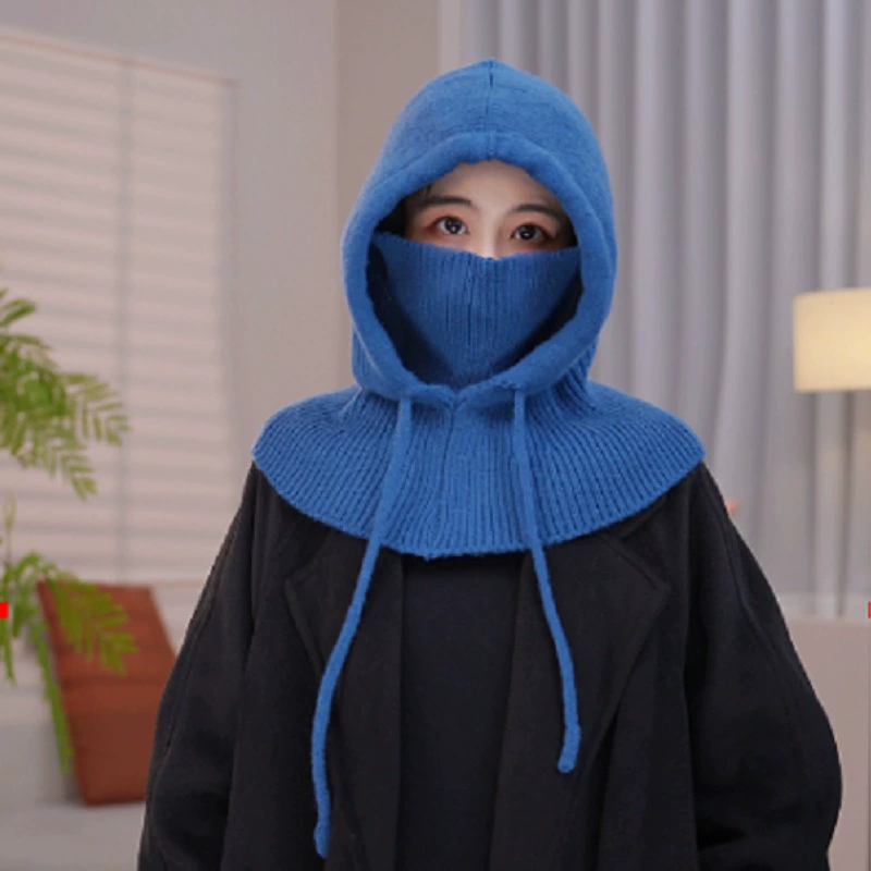  knitted winter mask keep warm earmuffs, корейский стиль
