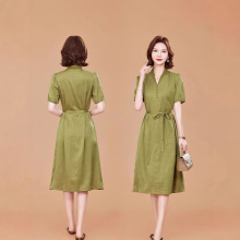 厂家直销杭州真丝连衣裙修身显瘦2025新款夏季桑蚕丝裙女控价688