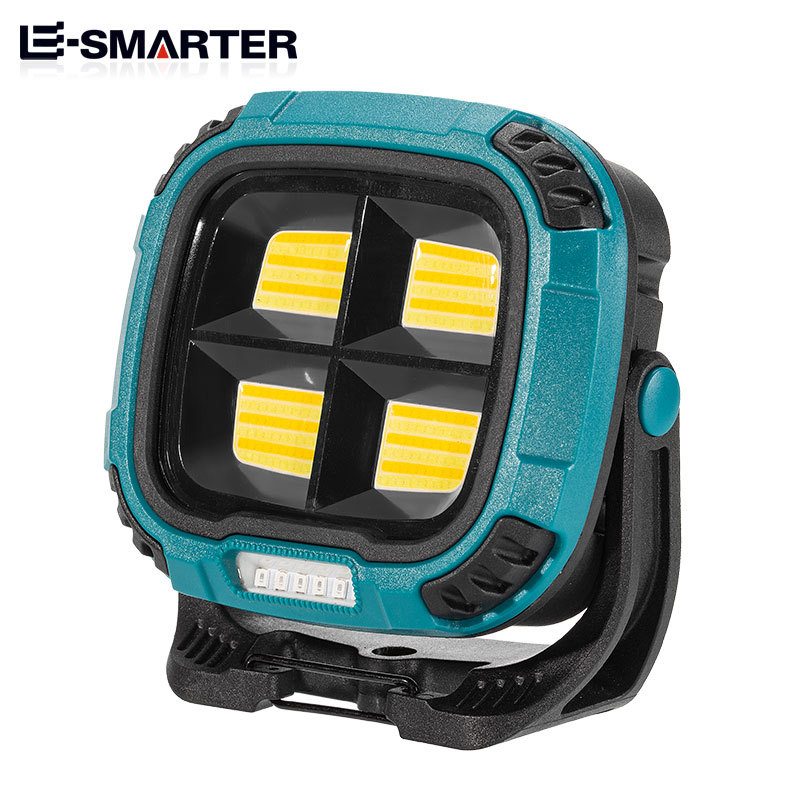 Transfronterizo nueva COB multifuncional portátil recargable luz de trabajo luz de emergencia mercado nocturno linterna portátil