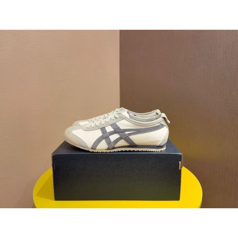 Кожаные кроссовки Putian OnitsukaTiger Ghostzuka Tiger Leather Canvas - стиль одноствольный летом