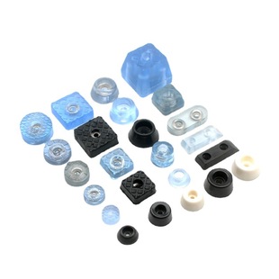 Home Furniture Silicone Foot Pads, Transparent Rubber Pads, Moisture-Proof, Anti-Wear, Square Anti-Slip, Shock-Absorbing, Silent Shock-Absorbing