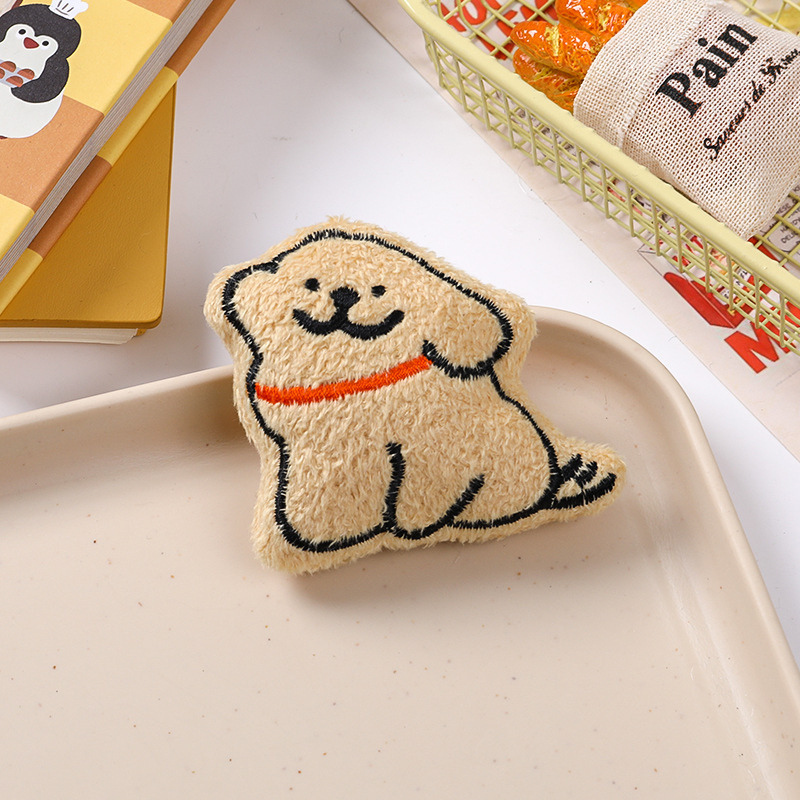 卡通毛绒小狗挂件批货可爱玩偶胸针饰品爱心狗配饰包包挂饰服装辅|undefined