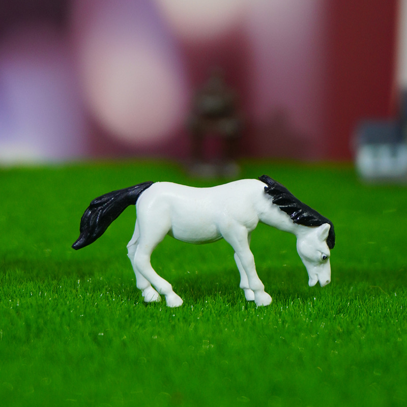Moss micro paisaje decoración simulación mini nuevo caballo pony PVC muñeca suculento hecho a mano muñeca