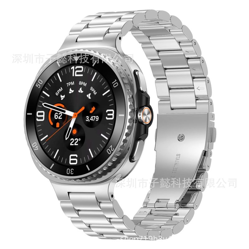Samsung watch8 ストラップ Sanzhu スチールストラップ watch8 クラシックオールインワンステンレススチールメタルストラップに適しています。|undefined