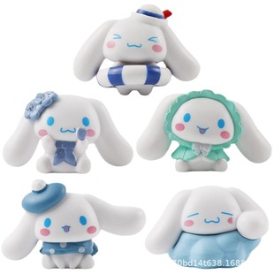 5 Summer Yugui dog big ear dog Sanrio doll hand-made DIY patch doll cake gift decoration