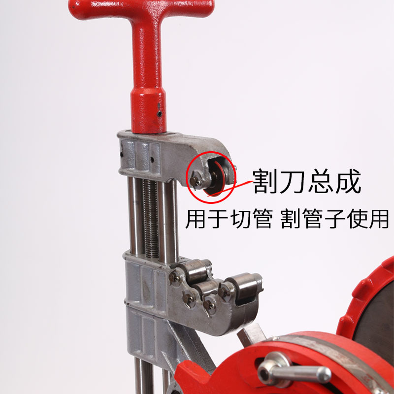 上海工業電動パイプ切断およびねじ切り機 2inch 全自動 65 小型鉄筋ねじ切り機 4inch ステンレス鋼消防パイプ|undefined