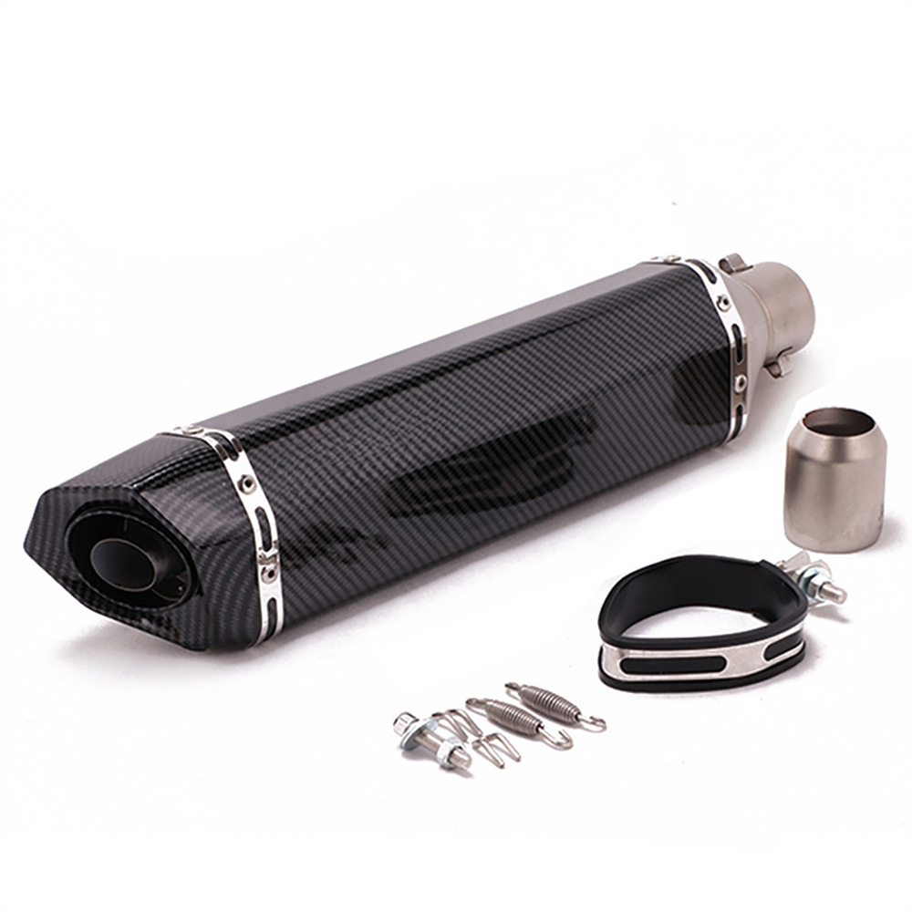 570mm/470mm universal motorcycle modified exhaust pipe large displacement exhaust pipe Yamaha Kawasaki scooter