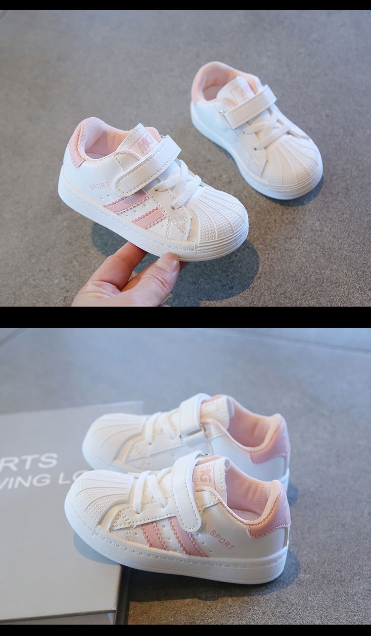 حذاء طفل الربيع الأطفال لينة سوليد الأحذية الرياضية 1-3 سنة الأزياء عارضة الأحذية تنفس واحدة أحذية display picture 11