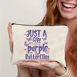 跨境热卖化妆包，厂家供货，diy制定图片文字，印刷拉链洗漱包