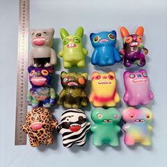 かわいいモンスターぬいぐるみモンスター歯面白い人形ファンク歯宝醜いかわいい装飾品ギフトボックス