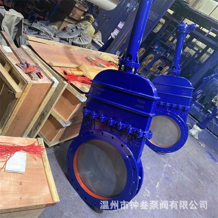 DMZ673H-10C 气动硬密封暗杆刀闸阀 管道工业气动暗杆式刀型闸阀