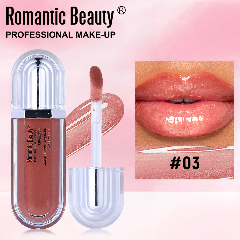 Esmalte labial perla transfronterizo espejo duradero brillo de labios líquido líquido líquido de color no es fácil de desvanecerse maquillaje de color mujer