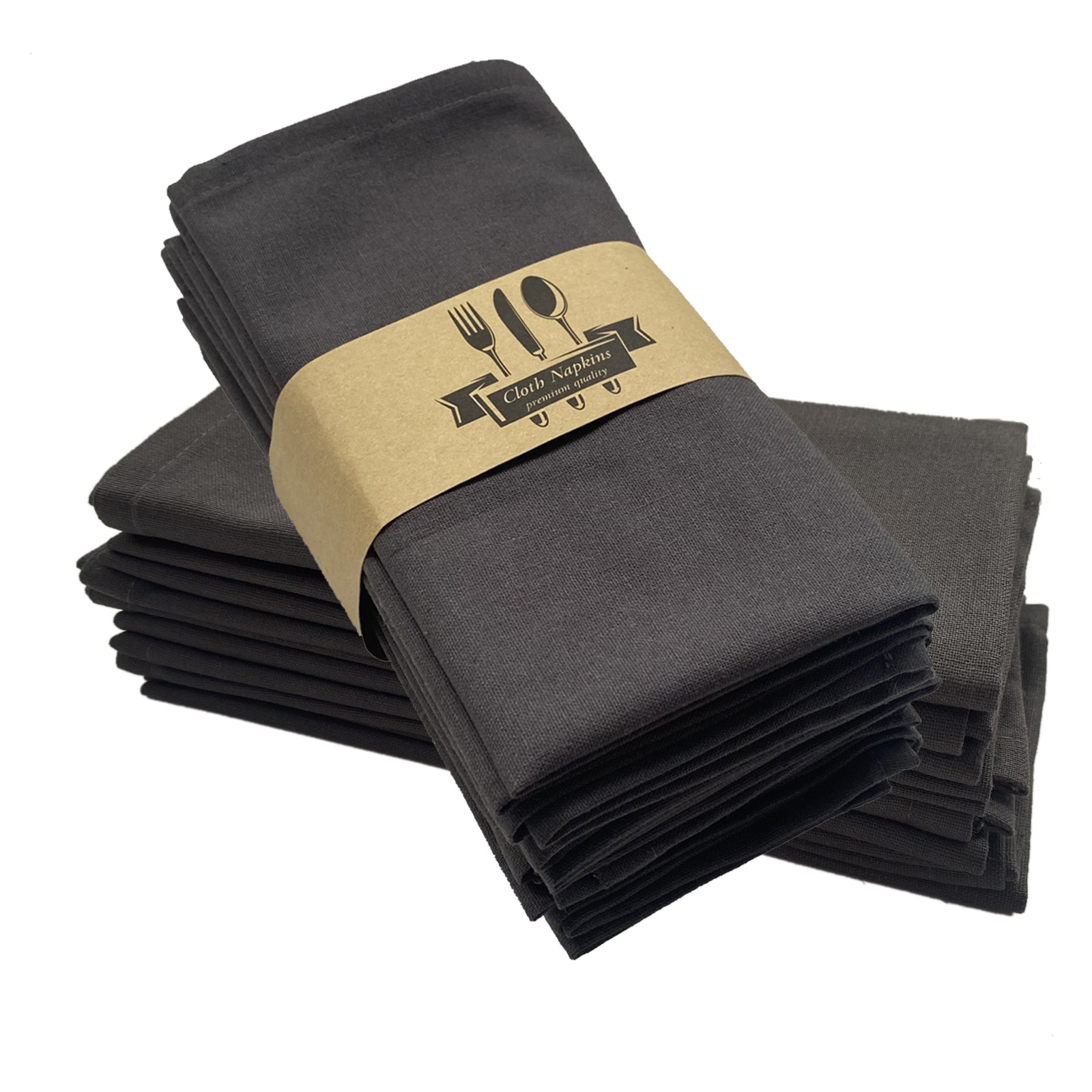 Amazon servilleta Buya tela de lino de algodón fiesta de boda transfronteriza Mesa decoración placemat comida tiro