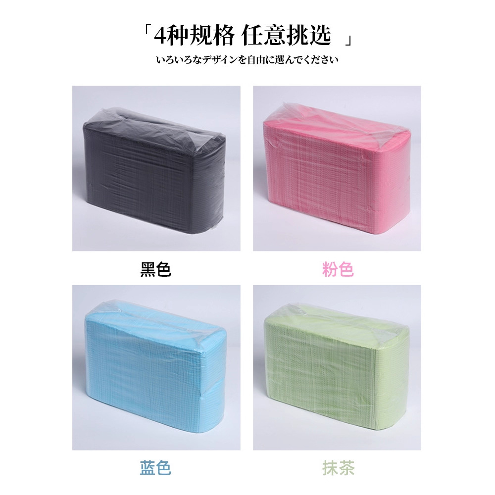 Gran capacidad desechable estera de mesa tejido fino del clavo impermeable a prueba polvo tienda fototerapia herramienta paño almohadilla limpieza 125 unidades