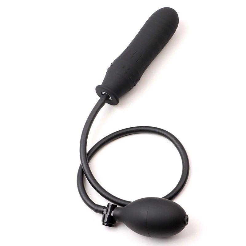 Inflatable Silicone Anal Plug, Adjustable Valve, Multiple Shapes and Sizes (0.124 kg)