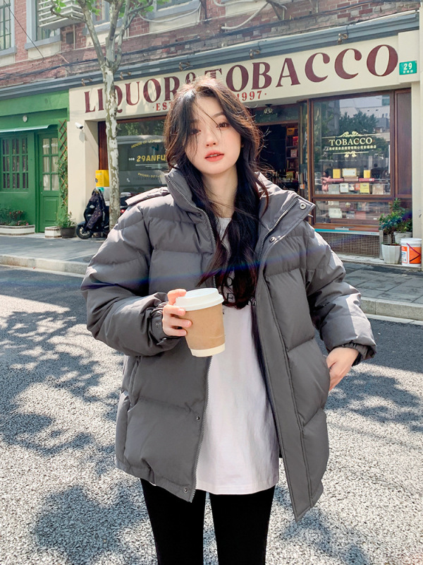 羽绒服男女短款2025新款加厚90白鸭绒情侣款宽松中戏冬季外套批发|undefined