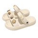 Summer wear sandals and slippers women step on excrement feeling thick breathable students thick bottom two wear outdoor beach camping wholesale