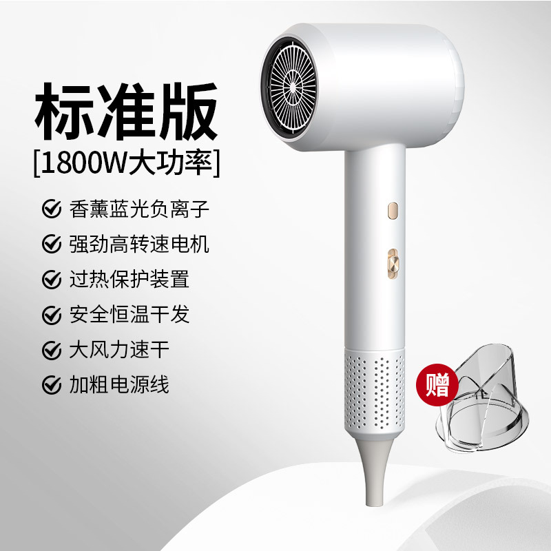 공기 노즐이 있는 L6/1800W 흰색(표준 버전)