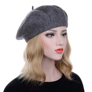 Cross-border acrylic beret winter British retro painter cap children ins wind trend fashion bud cap wholesale