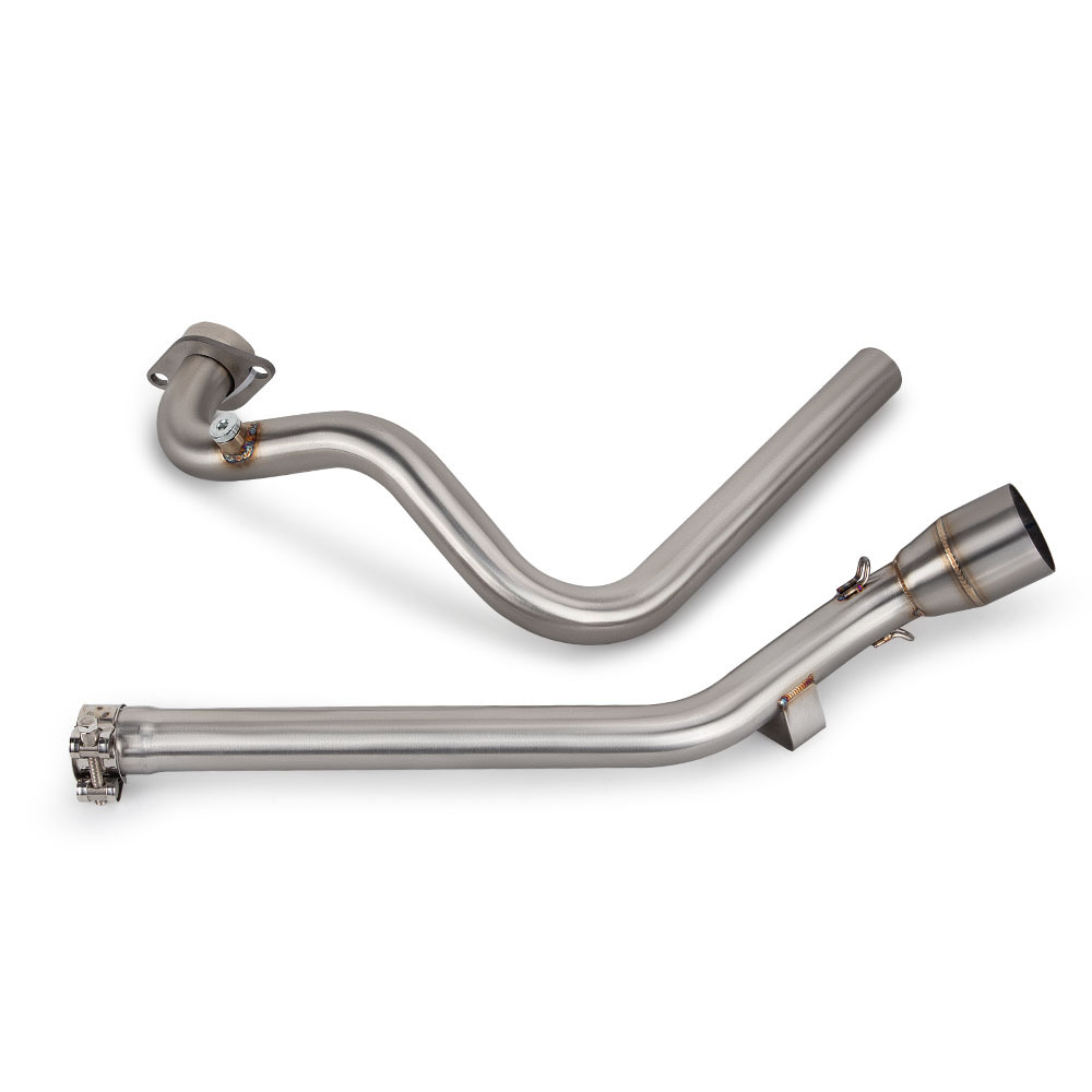 Suitable for motorcycle locomotive exhaust YAMAHA FZ250 large displacement straight out tail section exhaust pipe modification