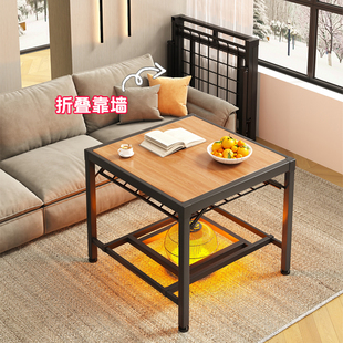 Square Table 2024 Multifunctional Four-Legged New Heating and Warming Table, Foldable Household Table for Winter
