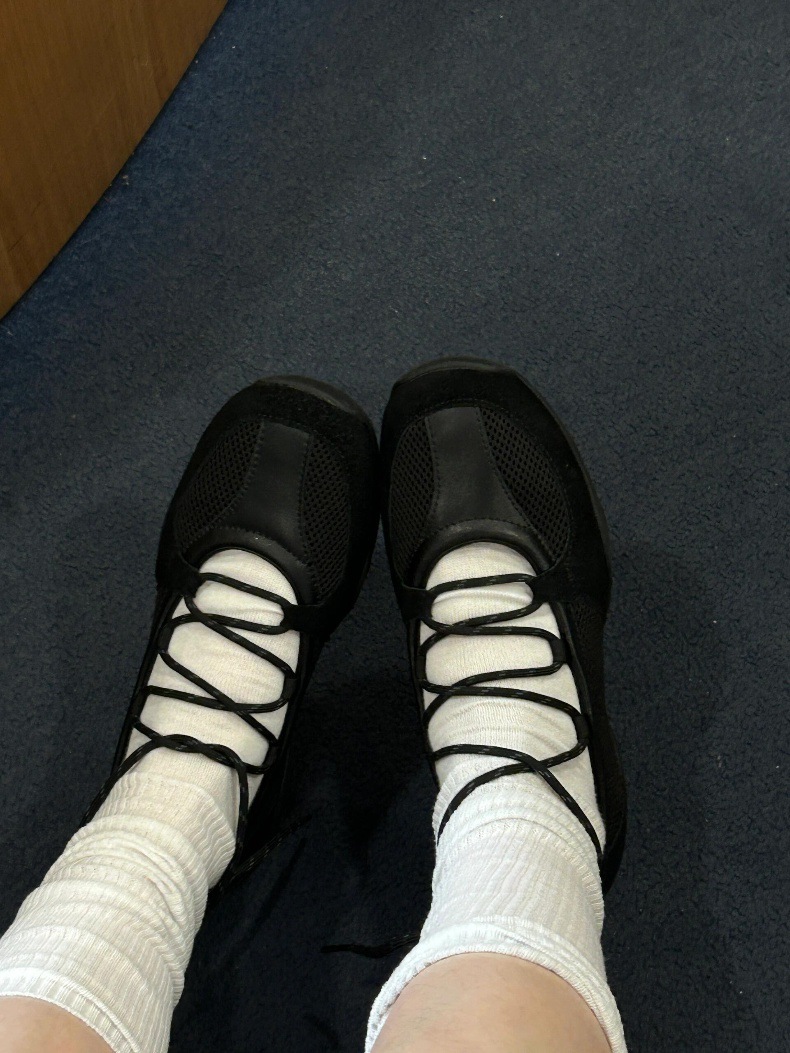 Versión de piel de oveja ~ correa de cuero coreano zapatos de ballet de suela gruesa Muffin de ballet Mary Jane zapatos de cuero pequeños