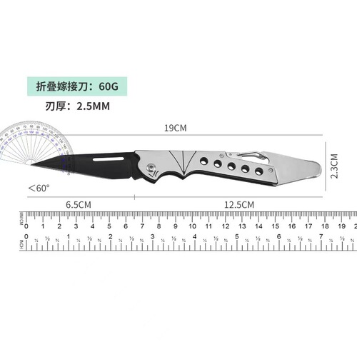 Stainless steel fruit tree budding knife professional grafting foldable grafting knife garden tool outdoor fruit grafting knife wholesale
