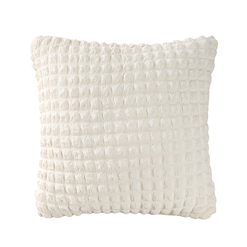Transfronterizo seersucker funda de almohada moderna sala de estar minimalista sofá almohada personalizada sofá contraportada todo incluido al por mayor