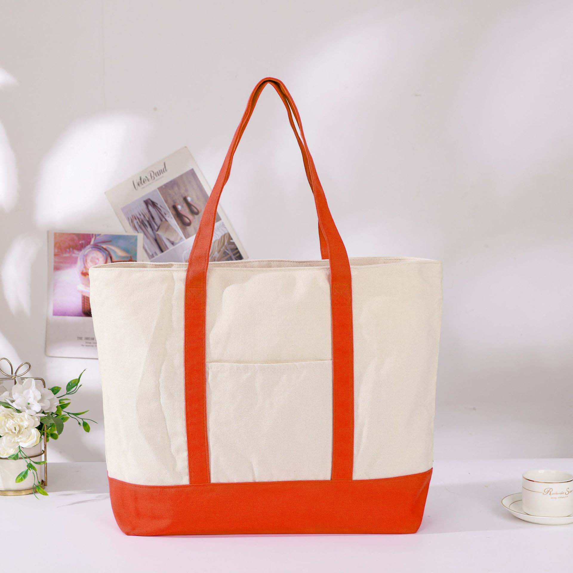 오렌지;55*35*15;면 55%+폴리에스터 45%