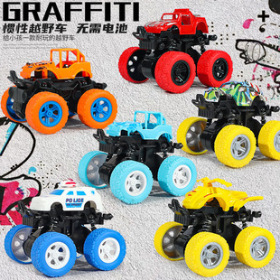 Inertial Stunt Off-Road Vehicle Children's Toy Car Boy Toy Big Bike Anti-Fall Simulation Model Street Stall Toy