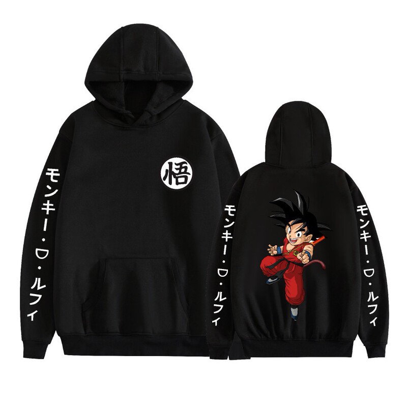 Dragon Ball Dragon Ball Super Blue Vegeta spring/summer pullover thin men's and women's hooded sweater cross-border