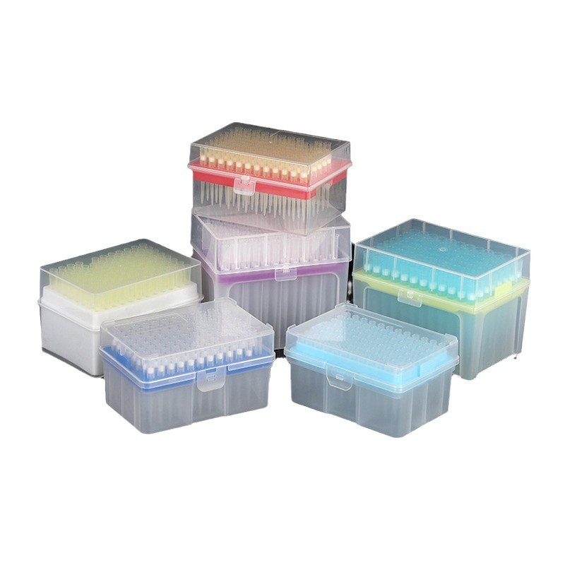 Boxed tip 200ul tip box pipette tip box sterilization pipette tip laboratory box