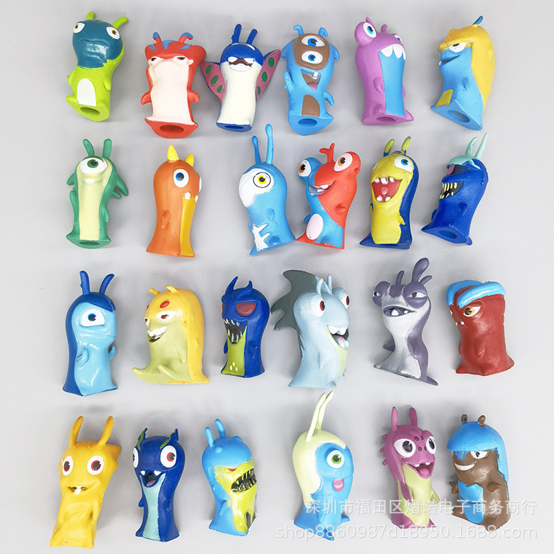 Slugterra Slug Elf Dolls 24 Types of Slug Elves Landscape Model Figurines Slugterra Slug Elf Dolls 24 Types of Slug Elves Landscape Model Figurines